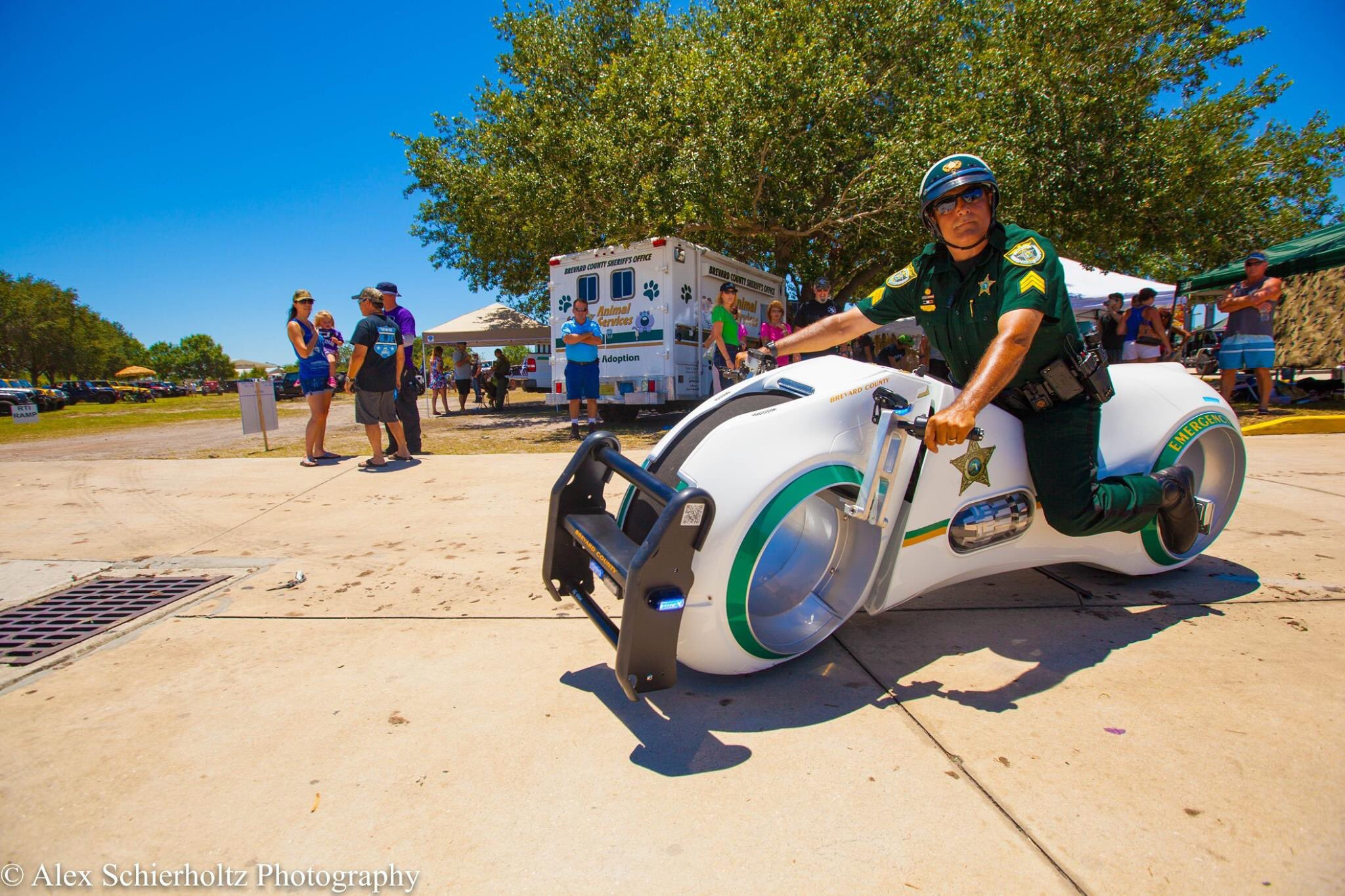 TRON police bike