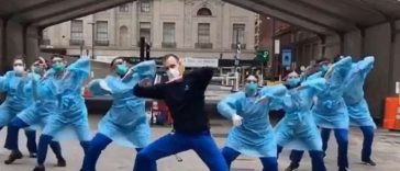 Nurses Choreograph Tik Tok Videos