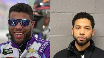 Bubba Wallace Jussie Smollett