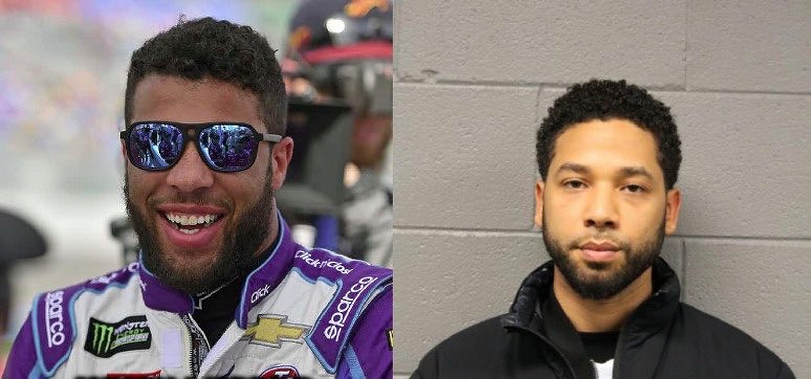 Bubba Wallace Jussie Smollett